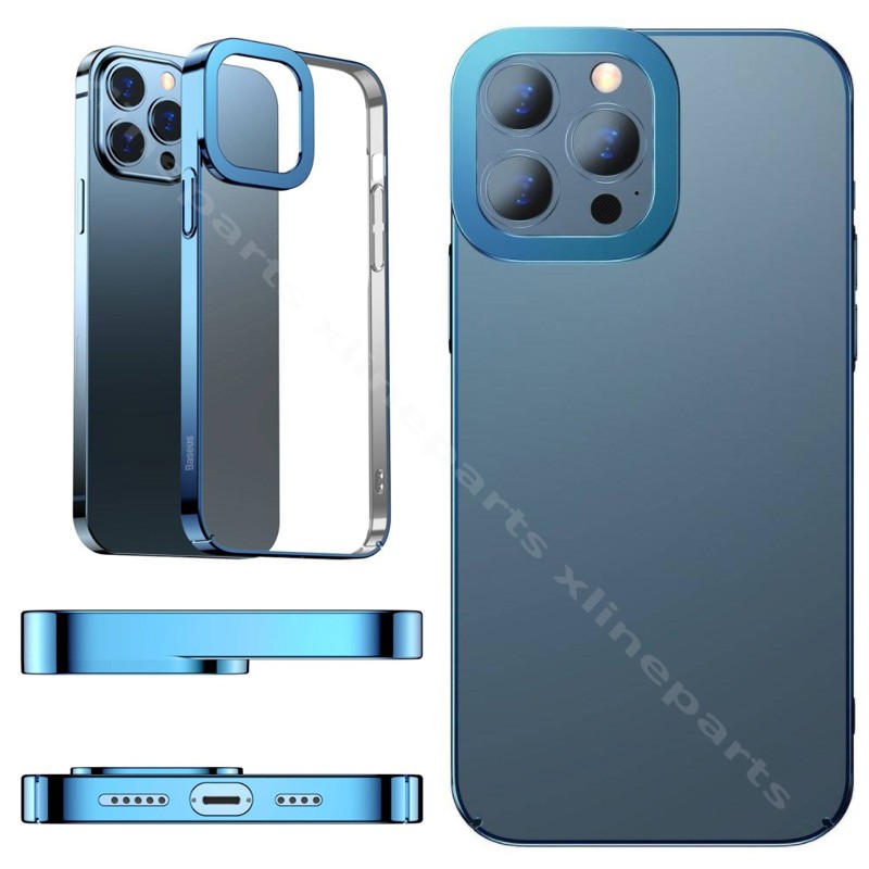 Back Case Baseus Glitter Apple iPhone 13 Pro blue