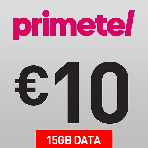 Primetel Data 15GB